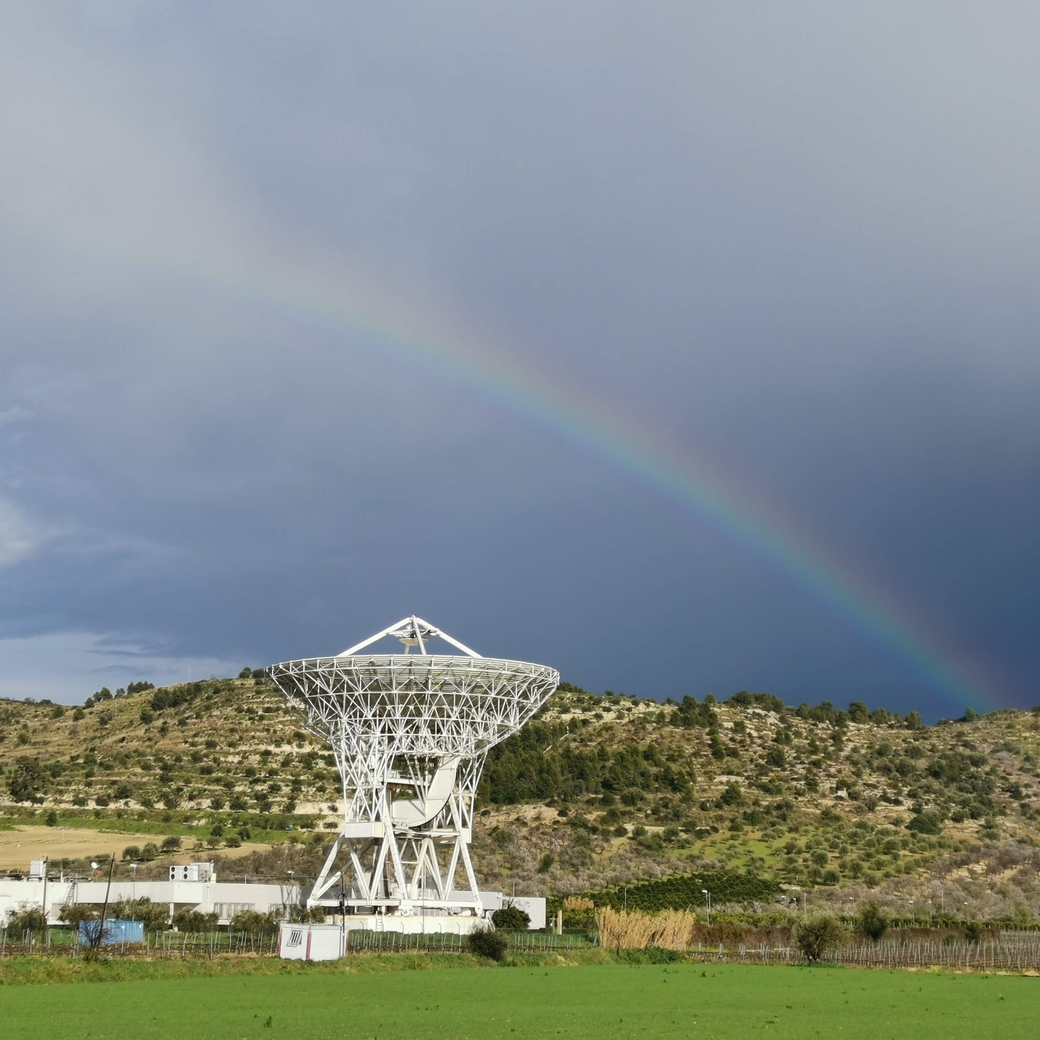 L'antenna del Radiotelescopio di Noto