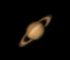 Saturn with a 15 cm telescope