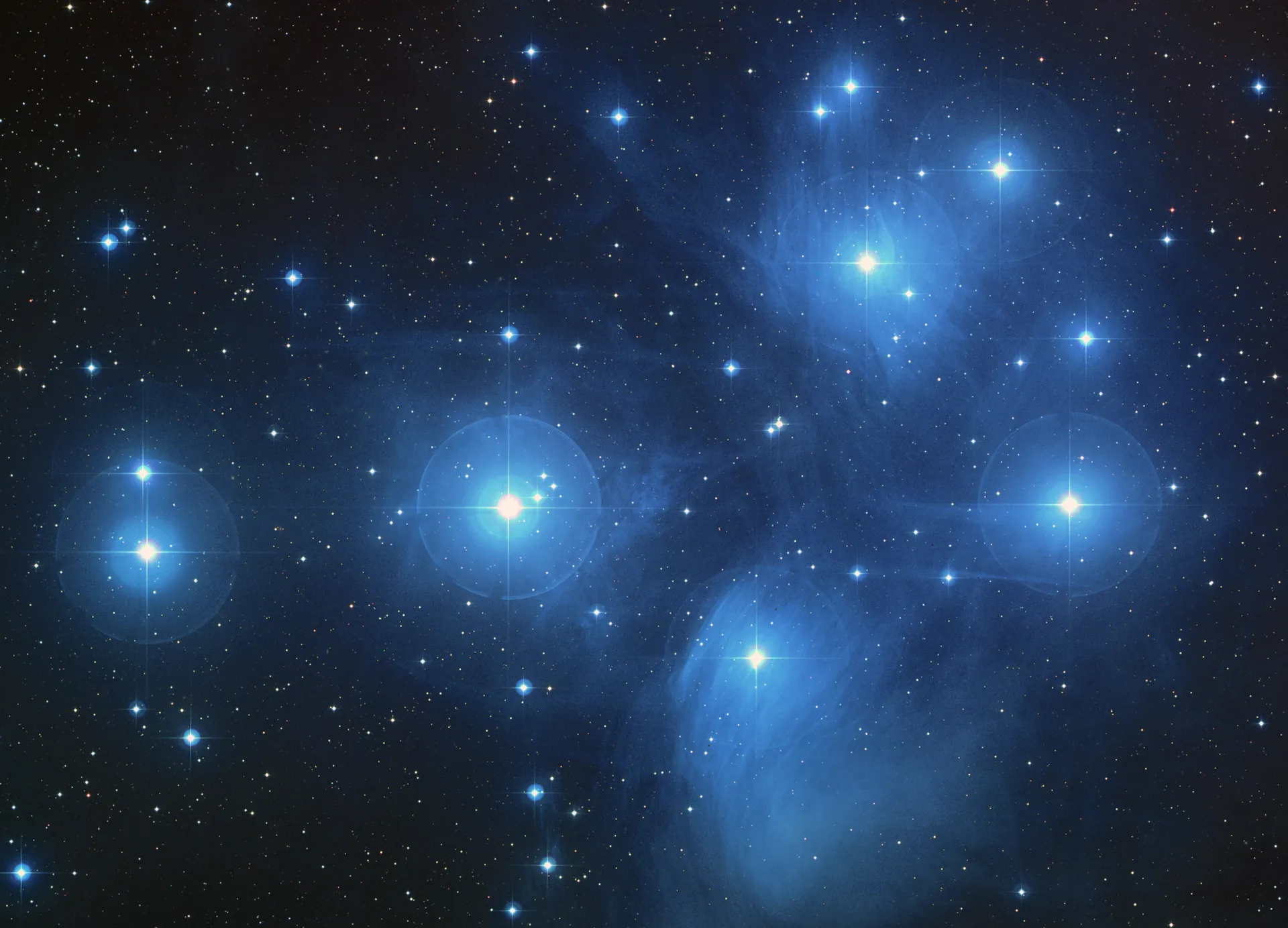 The Pleiades at high resolution